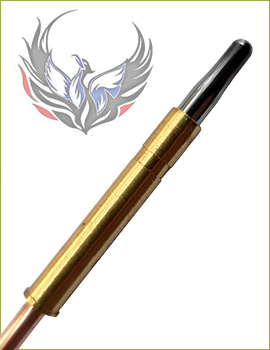 Termocupla soporte  RHEEM americana tuerca 11/32